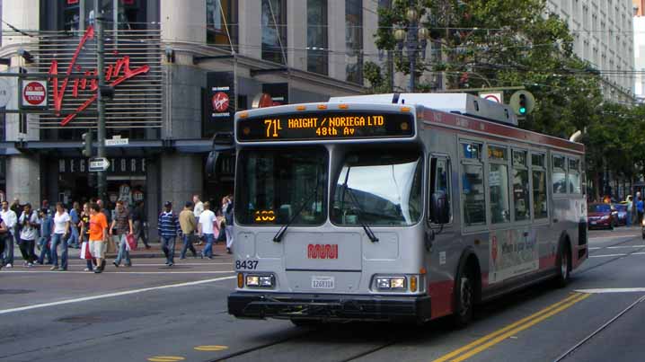 San Francisco MUNI Orion VII hybrid 8437